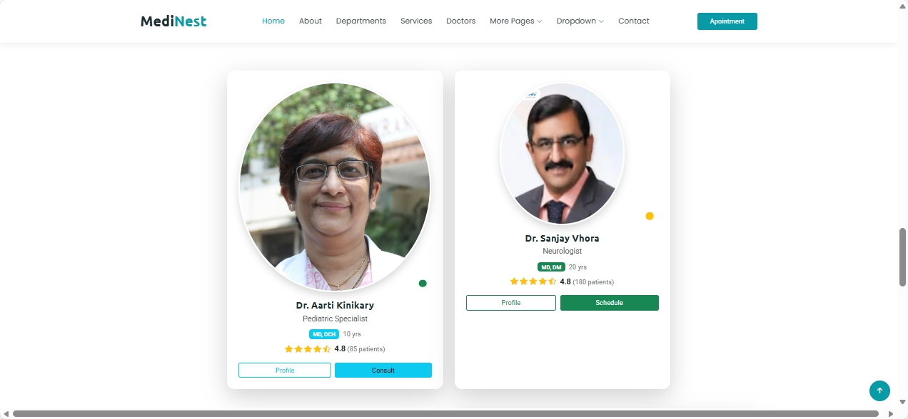 Doctors Section